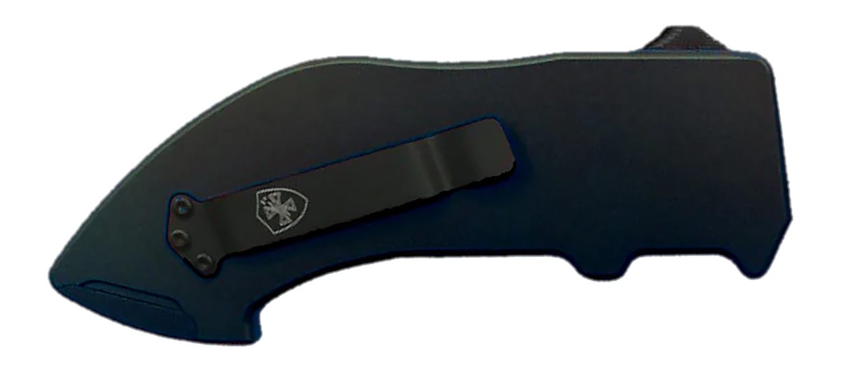 Templar Knife Squire Utility OTF Razor Plain Black Anodized 5.38in Aluminum