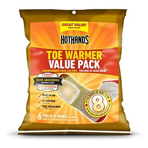 HotHands Toe Warmers - Long Lasting Safe Natural Odorless Air Activated - U view 2