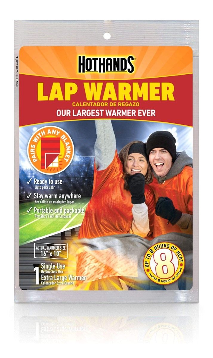 HotHands Lap Warmer, Largest 16in X 10in - Up to 8 Hours of Long Lasting He