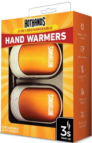 HotHands 2-IN-1 Rechargeable Hand Warmers 2 10 Hour view 2