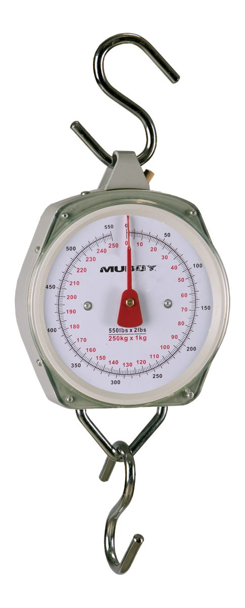 GSM Outdoors Muddy MUDGS550 Dial Game Scale Gray Aluminum 550 lbs Weight Ca