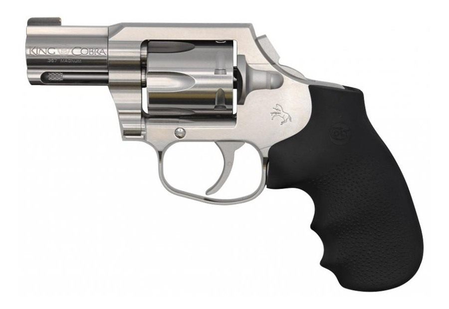 Colt Mfg KCOBRASB2BB King Cobra Carry 357 Mag 6 Shot 2in DAO Brushed Stainl view 2