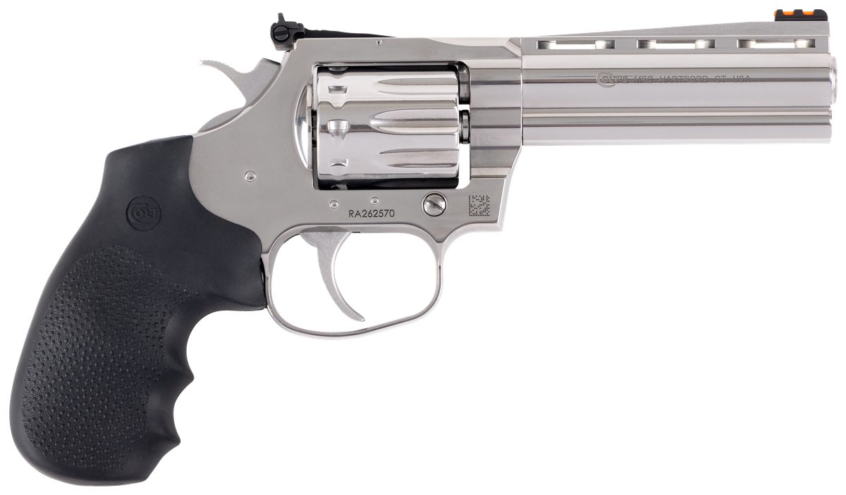Colt Mfg KCOBRA22-SP4RFO King Cobra Target 22 LR 10 Shot, 4.25in Stainless view 2