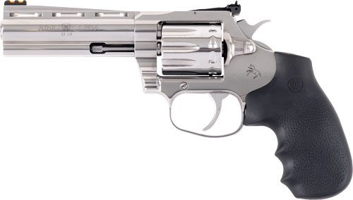 Colt Mfg KCOBRA22-SP4RFO King Cobra Target 22 LR 10 Shot, 4.25in Stainless view 5