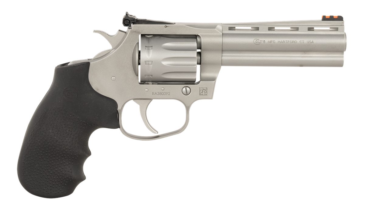 Colt Mfg KCOBRA22-SM4RFO King Cobra Target 22 LR 10 Shot 4.25in Matte Stain view 2