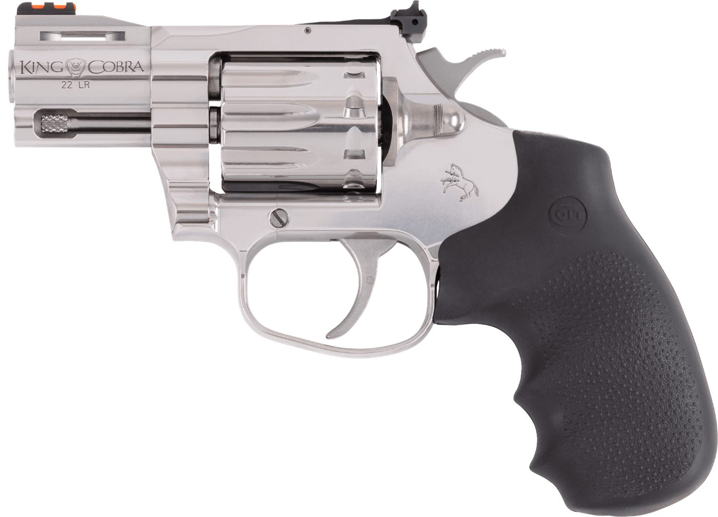 Colt Mfg KCOBRA22SP2RFO King Cobra 22 LR 10 Shot 2in Stainless Vent Rib Bar view 2