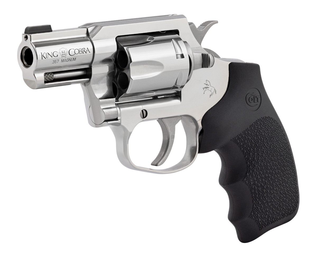 Colt Manufacturing Mfg KCOBRASB2RBBS King Cobra 357 Mag 6rd Shot 2in Stainl