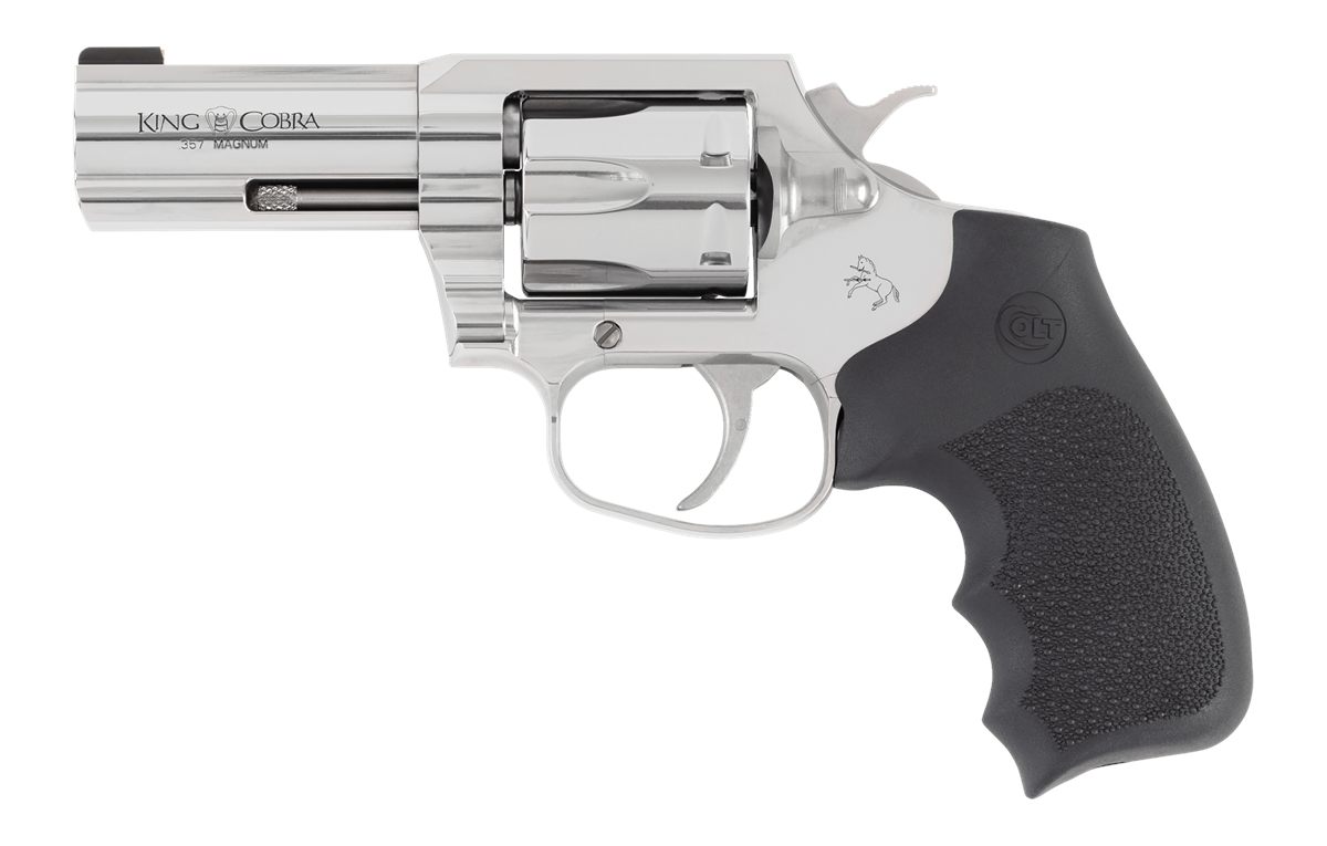 Colt Mfg KCOBRASB3RBB King Cobra 357 Mag 6rd Shot 3in Stainless Steel Barre view 2