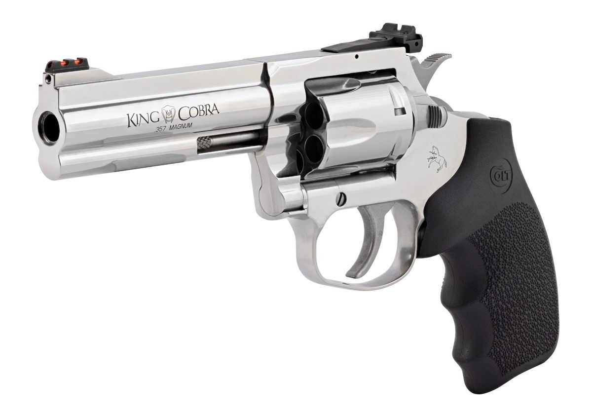 Colt Mfg KCOBRASB4RTS King Cobra Target 357 Mag 6rd Shot 4.25in Stainless S
