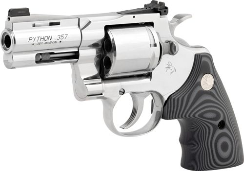 Colt Mfg PYTHONSP3NS Combat Elite 357 Mag/38 Special 6 Shot 3in Stainless S view 3