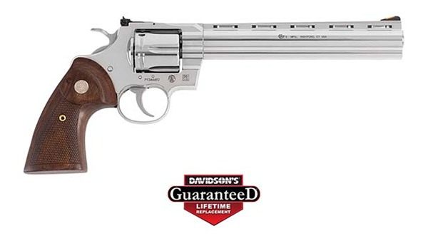 Colt Mfg PYTHONSP8WTS 357 Mag/38 Special 6 Shot 8in Polished Stainless Stee view 3