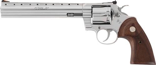 Colt Mfg PYTHONSP8WTS 357 Mag/38 Special 6 Shot 8in Polished Stainless Stee view 5