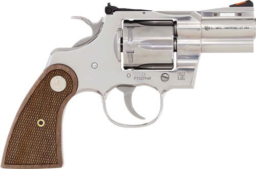 Colt Mfg PYTHONSP2WCTS 357 Mag/38 Special 6 Shot 2.50in Stainless Recessed view 5