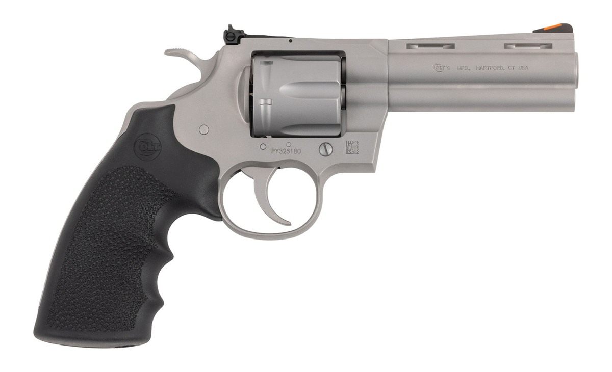 Colt Python Handgun .357 Mag 6rd Capacity 4.25in Barrel Matte Stainless wit