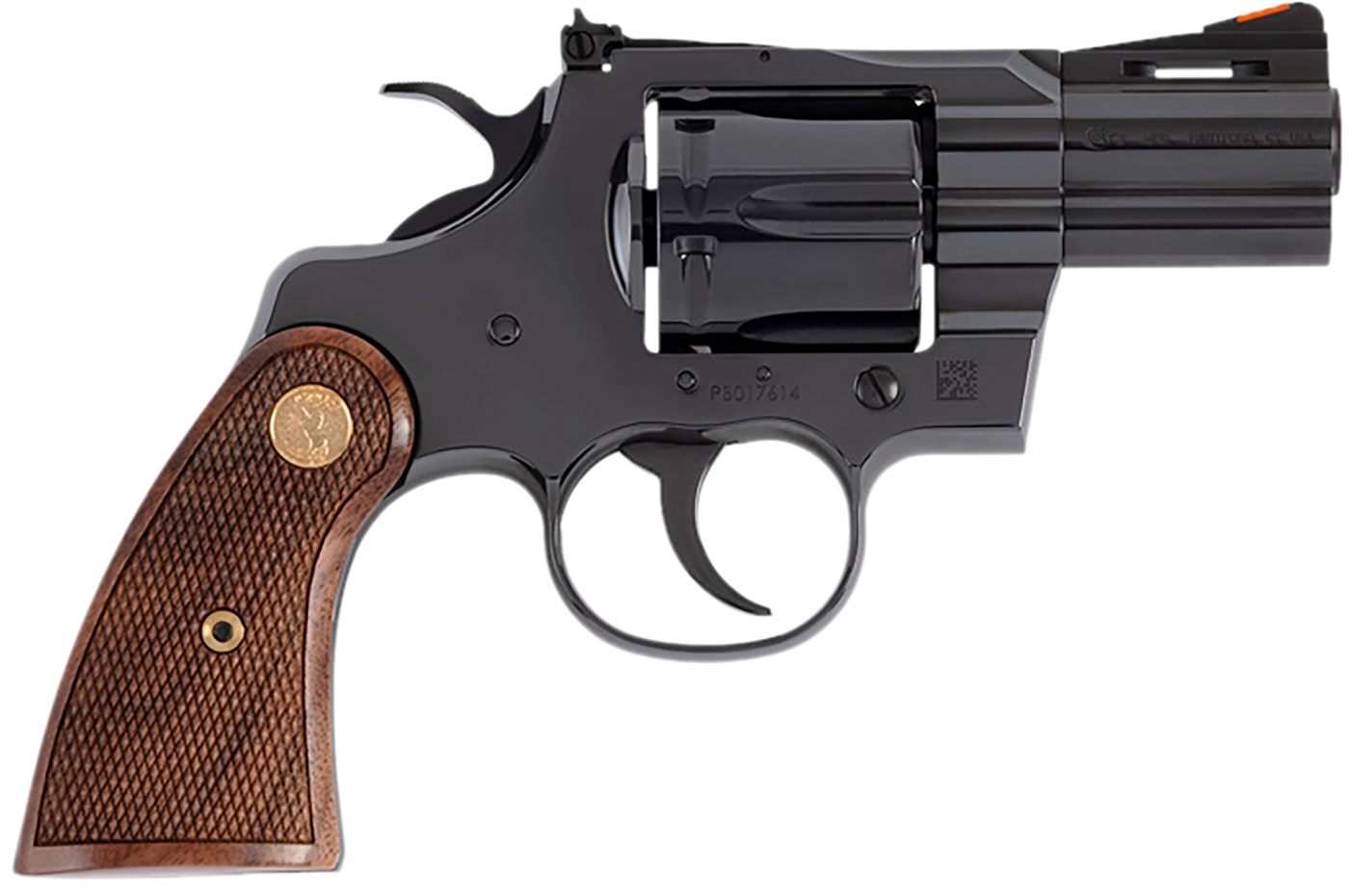 Colt Mfg PYTHONBP2WTS 357 Mag/38 Special 6 Shot 2.50in Blued Carbon Steel V