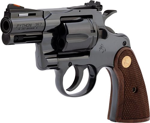 Colt Mfg PYTHONBP2WTS 357 Mag/38 Special 6 Shot 2.50in Blued Carbon Steel V view 2