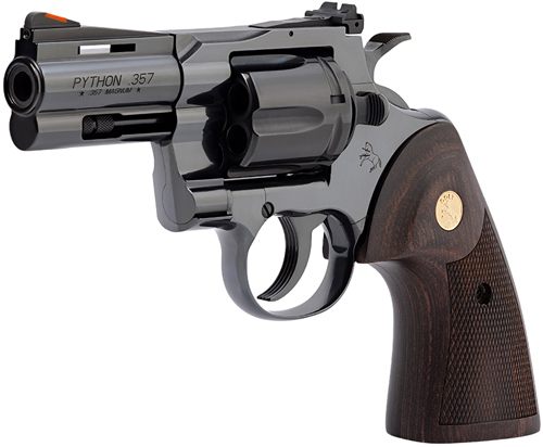 Colt Mfg PYTHONBP3WTS 357 Mag/38 Special 6 Shot 3in Blued Carbon Steel Vent view 3