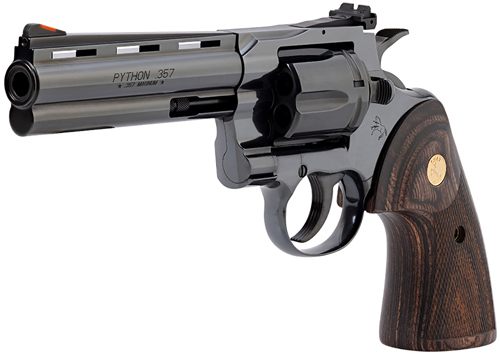 Colt Mfg PYTHONBP5WTS 357 Mag38 Special 6 Shot 5in Blued Carbon Steel Vent view 3