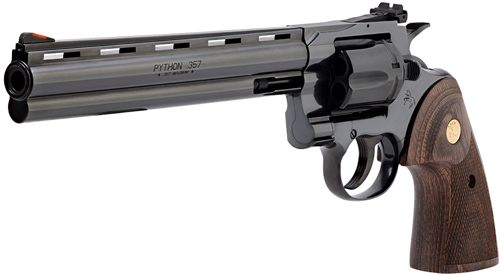 Colt Mfg PYTHONBP8WTS 357 Mag/38 Special 6 Shot 8in Blued Carbon Steel Vent view 3
