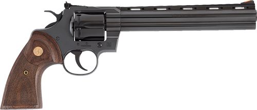 Colt Mfg PYTHONBP8WTS 357 Mag/38 Special 6 Shot 8in Blued Carbon Steel Vent view 4