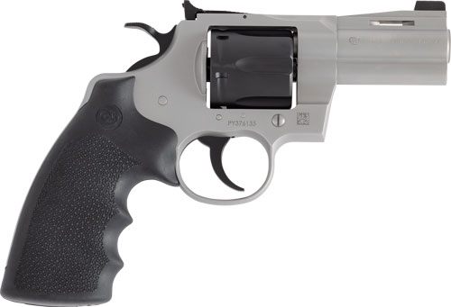 Colt's Manufacturing PYTHON 357MAG 3in TWO-Tone Matte With Hogue Grips (Tal view 3