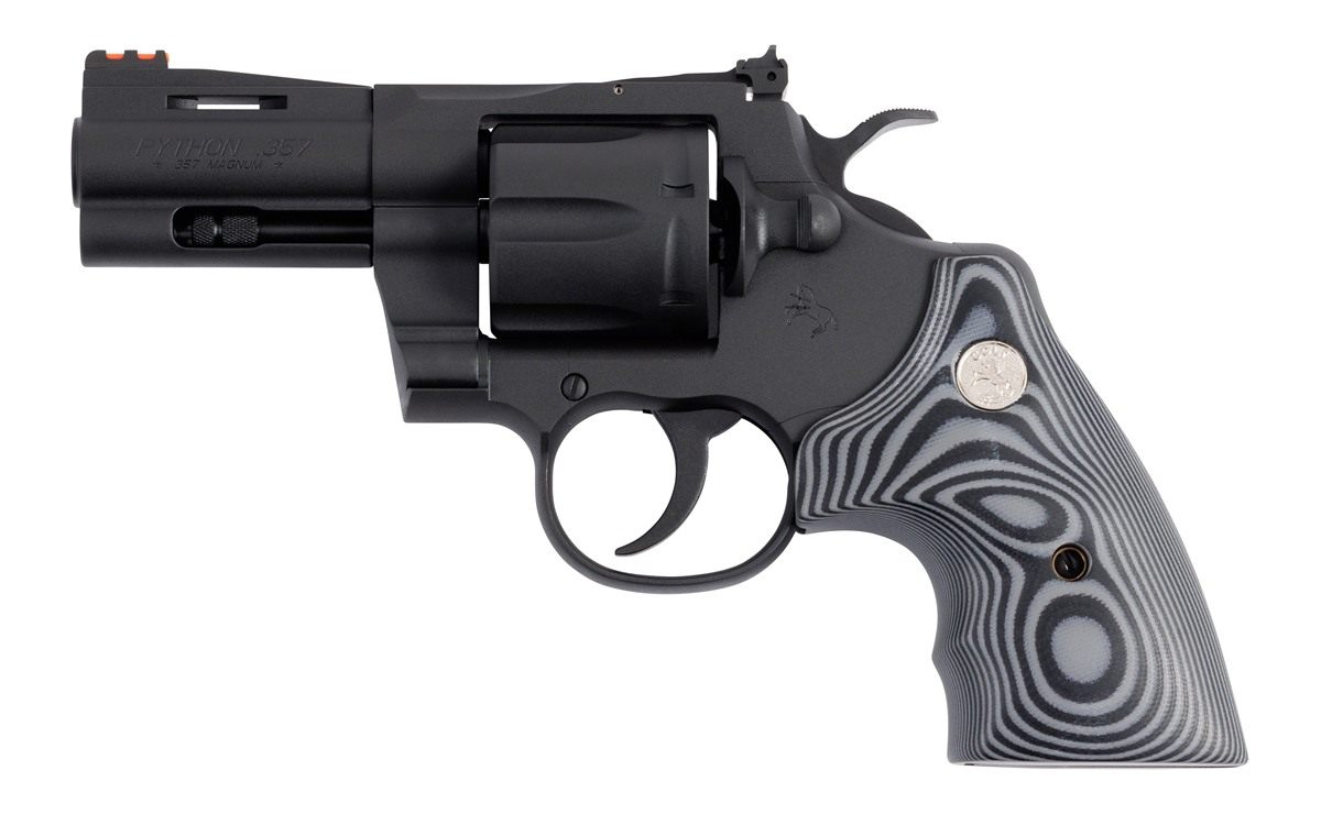 Colt Mfg PYTHONBM3FO 357 Mag/38 Special 6 Shot 3in Matte Blued Vent Rib Car