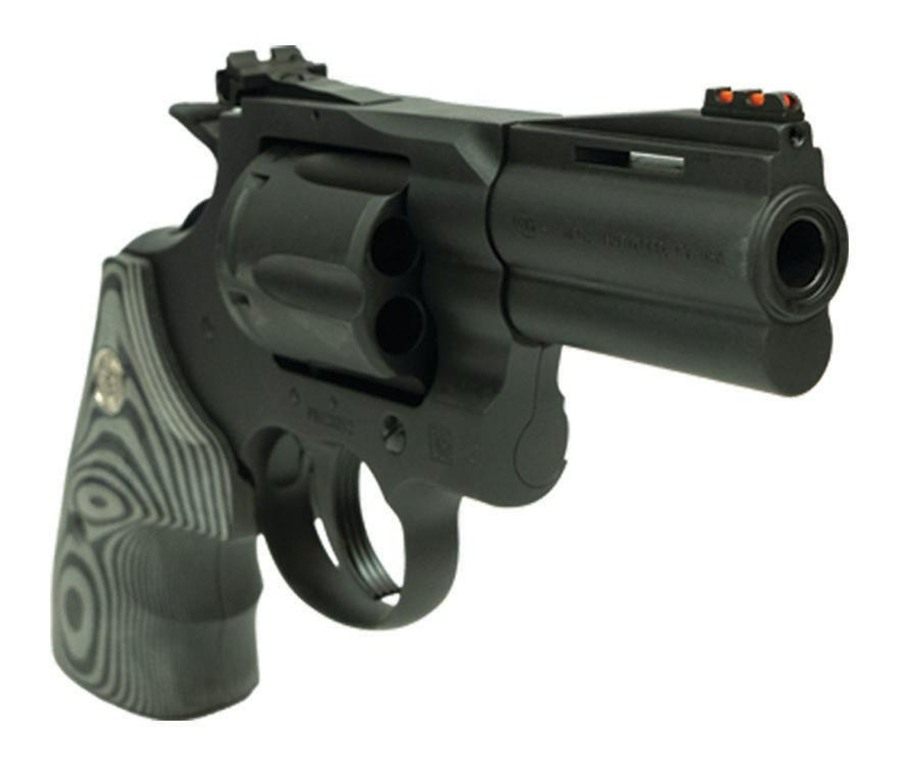 Colt Mfg PYTHONBM3FO 357 Mag/38 Special 6 Shot 3in Matte Blued Vent Rib Car view 2