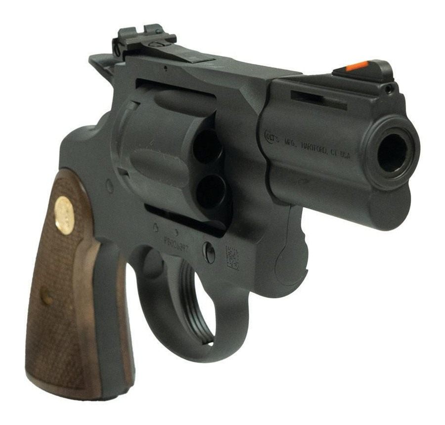 Colt Mfg PYTHONBM2WTS 357 Mag 38 Special 6 Shot 2.50in Matte Blued Carbon S view 2