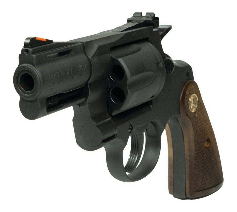 Colt Mfg PYTHONBM2WTS 357 Mag 38 Special 6 Shot 2.50in Matte Blued Carbon S view 3