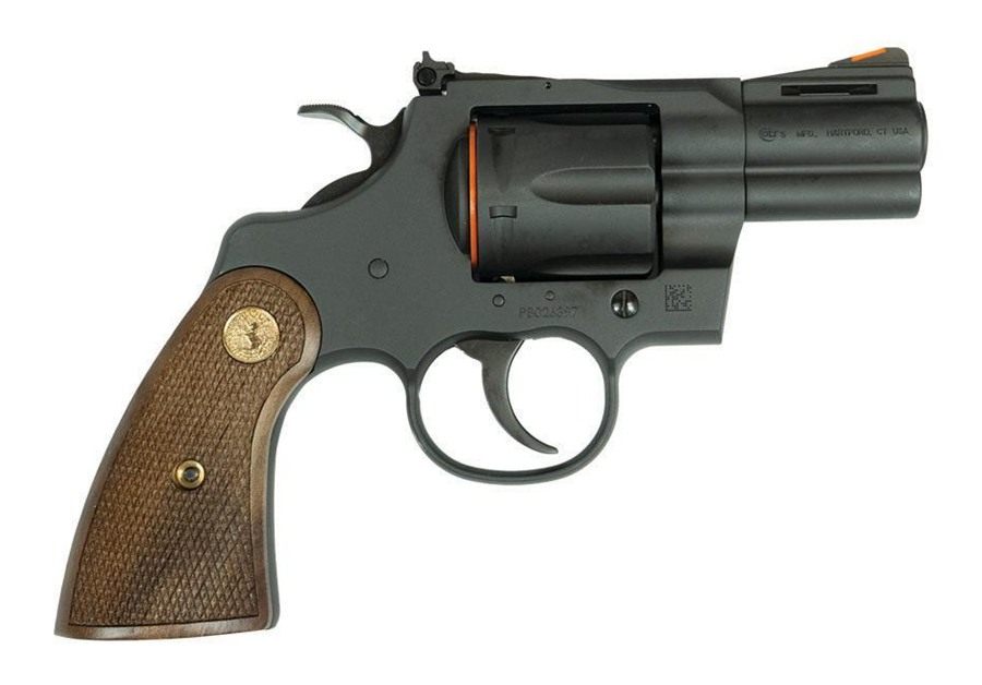 Colt Mfg PYTHONBM2WTS 357 Mag 38 Special 6 Shot 2.50in Matte Blued Carbon S view 4