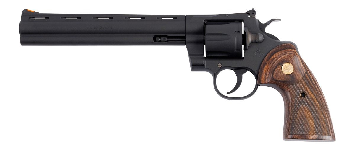 Colt's Manufacturing Mfg PYTHONBM8WTS 357 Mag/38 Special 6 Shot 8in Matte B