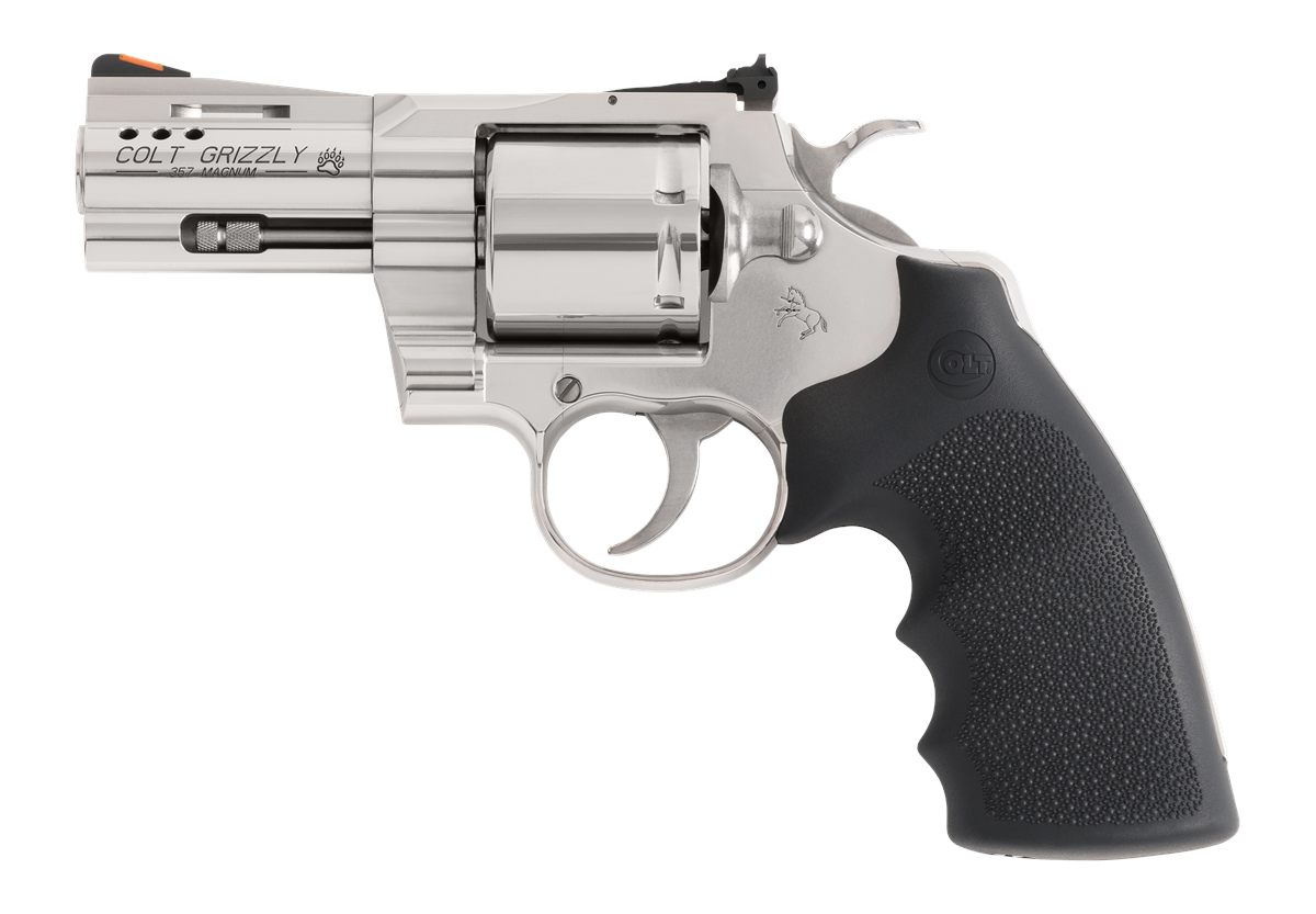 Colt Mfg GRIZZLYSP3RTS 357 Mag 6 Shot 3in Stainless Ported Vent Rib Barrel