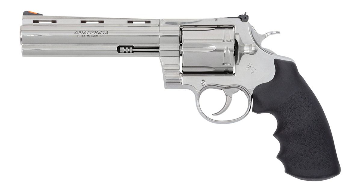 Colt Mfg ANACONDASP6RTS 44 Mag 6 Shot 6in Stainless Recessed Target/Vent Ri view 2