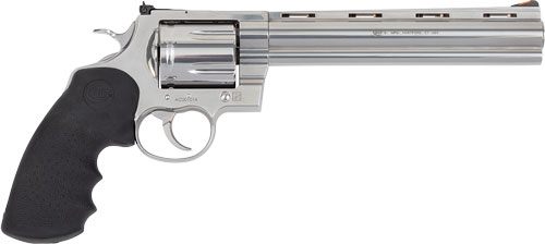 Colt Mfg ANACONDASP8RTS 44 Mag 6 Shot 8in Stainless Recessed Target/Vent Ri view 4