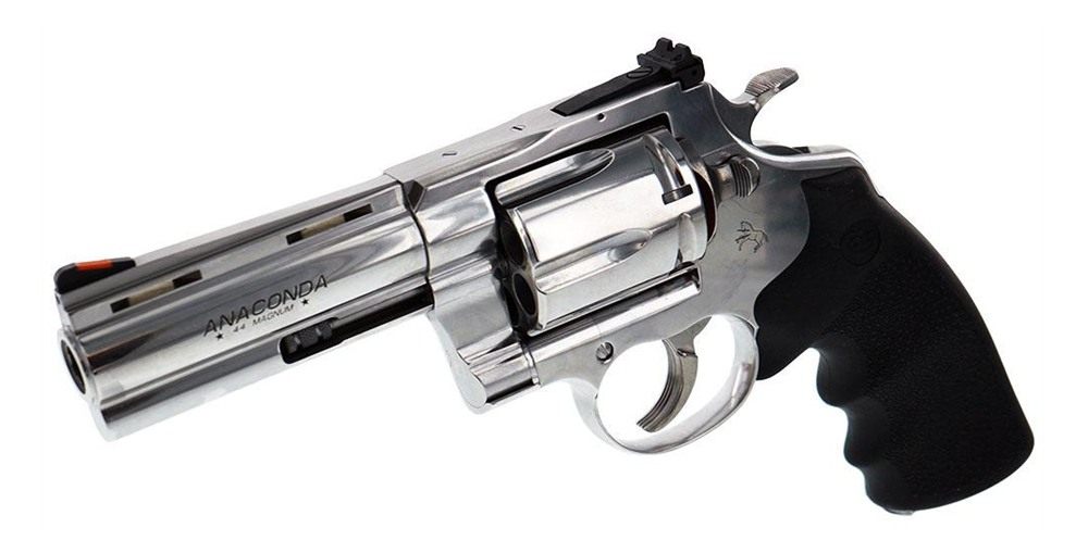 Colt Mfg ANACONDASP4RTS 44 Mag 6 Shot 4.25in Stainless Barrel, Cylinder Bla view 5