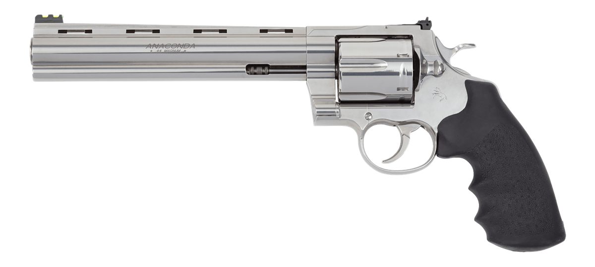 Colt's Manufacturing Mfg ANACONDASP8RFT Target 44 Mag 6rd 8in Stainless Ven