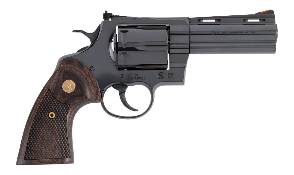 Colt Mfg ANACONDABP4WTS Large 44 Mag 6 Shot 4.25in Blued Vent Rib Barrel, C view 2
