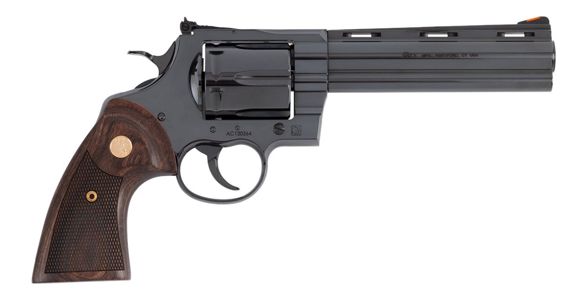 Colt's Manufacturing Mfg ANACONDABP6WTS Large 44 Mag 6 Shot 6in Blued Vent view 2