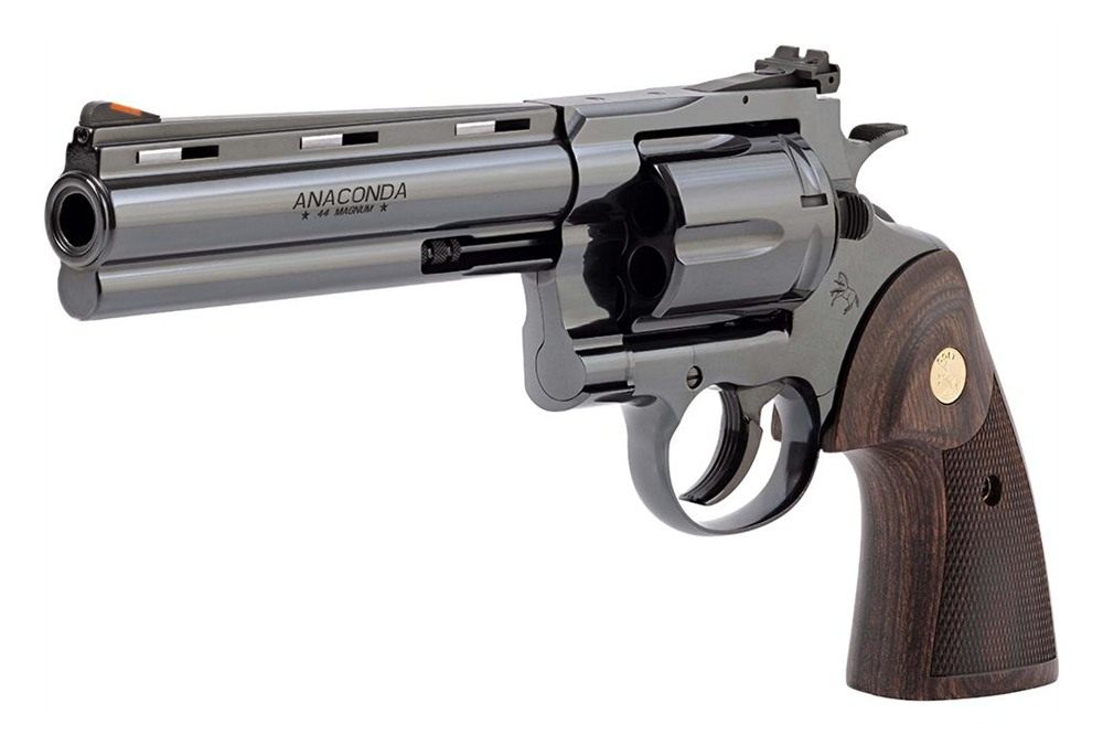 Colt's Manufacturing Mfg ANACONDABP6WTS Large 44 Mag 6 Shot 6in Blued Vent view 3