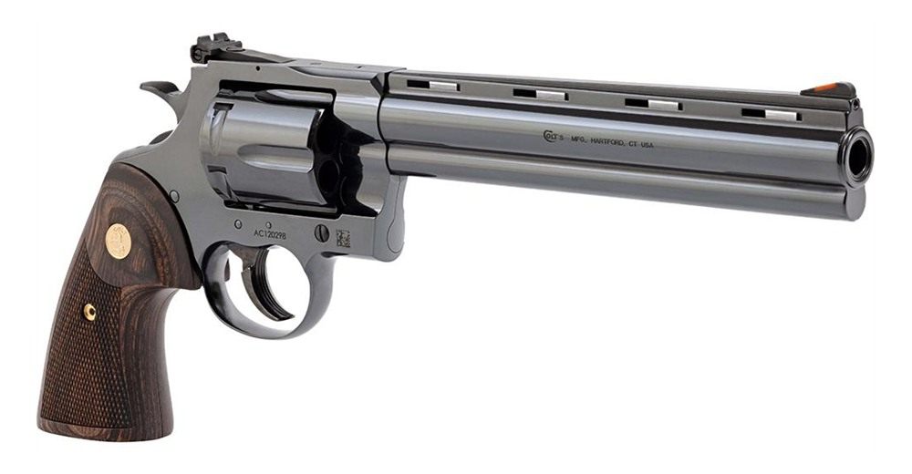 Colt Mfg ANACONDABP8WTS Large 44 Mag 6 Shot 8in Blued Vent Rib Barrel, Cyli view 4