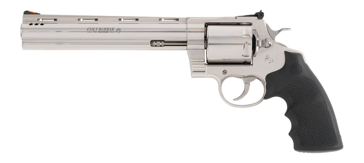 Colt Mfg KODIAKSP8RTS 44 Mag 6 Shot 8in Stainless Ported Vent Rib Barrel, U