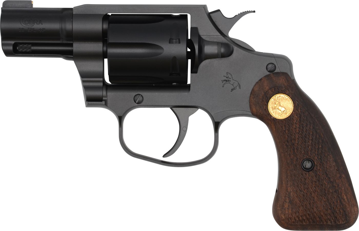 Colt's Manufacturing Mfg COBRAMB2WBB Night 38 Special +P 6 Shot 2in Matte B view 2