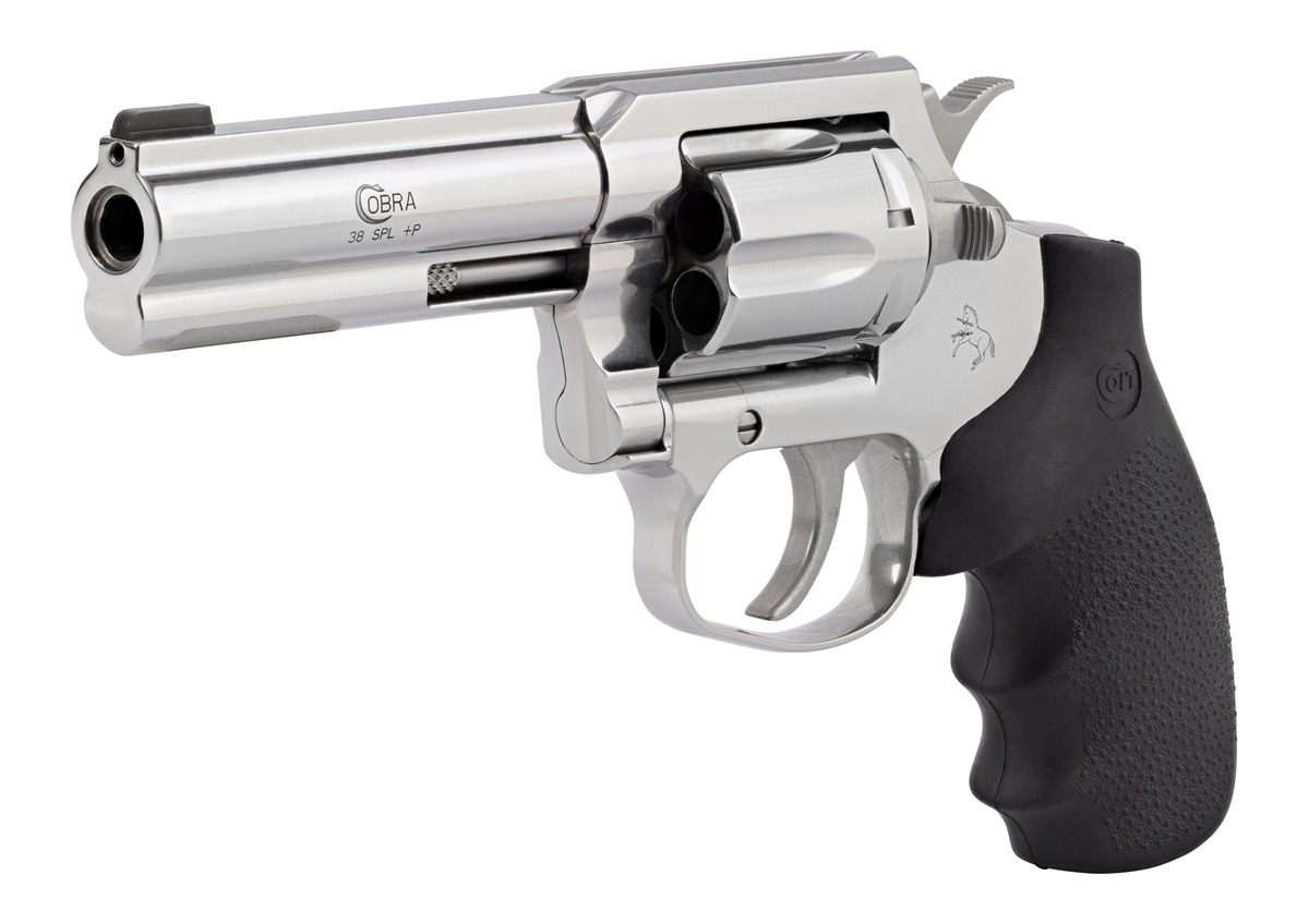 Colt's Manufacturing Mfg COBRASB4BB 38 Special +P 6 Shot 4in Stainless Stee