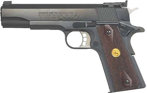 Colt Mfg O5870A1 Gold Cup Natonal Match 45 ACP 8+1 5in Stainless National B view 2