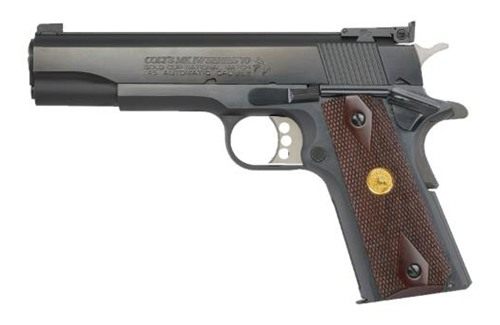 Colt Mfg O5870A1 Gold Cup Natonal Match 45 ACP 8+1 5in Stainless National B view 3