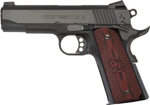 Colt Lightweight Commander Handgun 9mm Luger 8rd Magazine 4.25in Barrel Ano view 3
