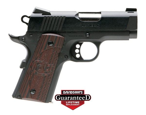 Colt's Manufacturing Mfg O7802XE Defender Compact 9mm Luger 8+1 3in Black S view 3
