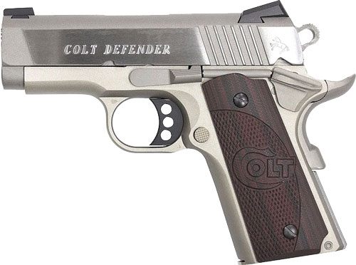 Colt Mfg O7000XE Defender Compact 45 ACP 7+1 3in Steel Barrel, Stainless Se view 3