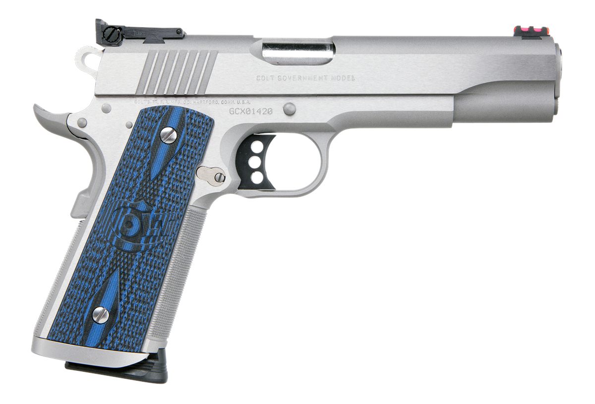 Colt Mfg O5072XE Gold Cup Trophy 9mm Luger 9+1 5in Steel Barrel, Stainless