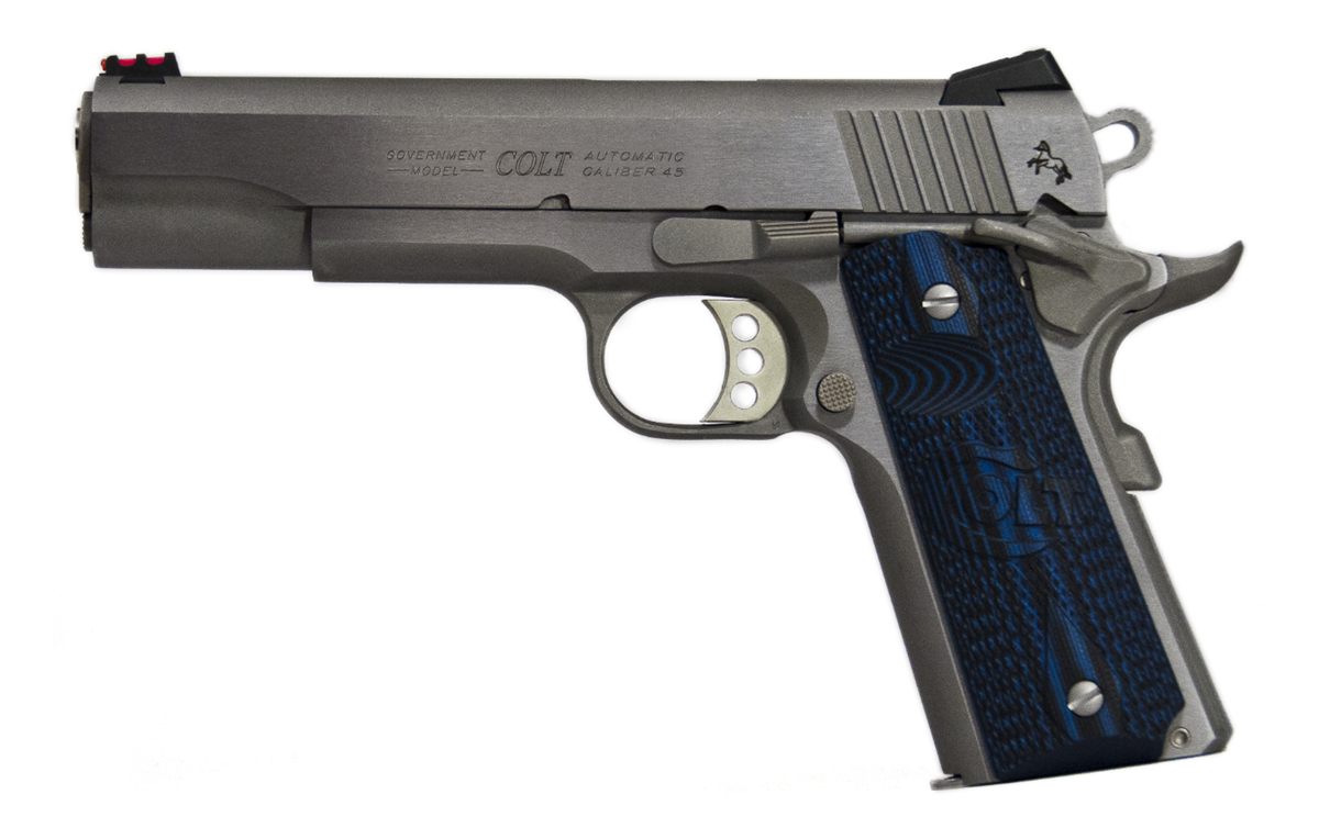 Colt Mfg O1070CCS Competition Government 45 ACP 8+1 5in Stainless National